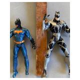 Superman and Batman Action Figures, (3) EACH, Please See Pictures