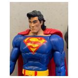 Superman and Batman Action Figures, (3) EACH, Please See Pictures