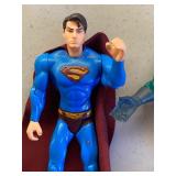Superman and Batman Action Figures, (3) EACH, Please See Pictures