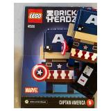 Captain America Figurine and LEGO Kit 41589 w/ Booklet