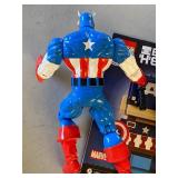 Captain America Figurine and LEGO Kit 41589 w/ Booklet