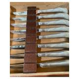 Amway Blair House Knife Set in Wood Box