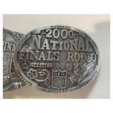 Hesston Belt Buckles (8), 2000-2007
