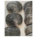 Hesston Belt Buckles (12), 1990-2000