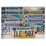 Kansas License Plates