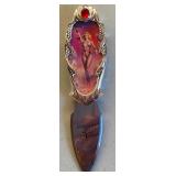 Franklin Mint Julie and Boris Days of Desire Fantasy Knife, January