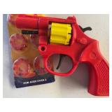 Vintage Cap Gun w/ Opened Pack of Caps