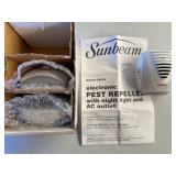 Sunbeam Electronic Pest Repeller w/ Night Light and AC Outlet, (3 in package, all appear new)