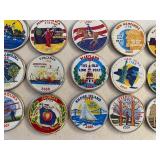 Colorized State Coins (15)