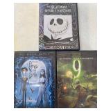 DVDs - Hotel Transylvania 1-3 and Tim Burton, Please See Pictures for Titles