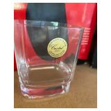 Aramis and Kobe Crystal Glasses, (4) in Each Box, Appear New