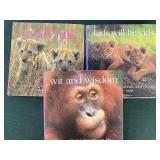 Books - small talk, kids will be kids, wit and wisdom