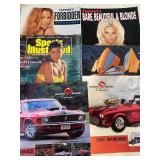 Playboy and Sports Illustrated Magazines, Car Calendars