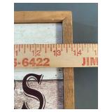 Wood Farmers Market Stand Wall Art