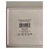 Purple Dip Bowls and (11) Melamine Square Plates (3 Sizes - 6/8/10")