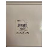 Purple Dip Bowls and (11) Melamine Square Plates (3 Sizes - 6/8/10")