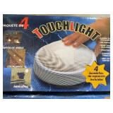 Touch Lights, 2 Boxes - 4 in Each Box, Appear New