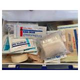 Spot Light (tested/works) and a First Aid Kit