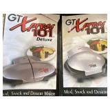 GT Xpress Meal/Snack/Dessert Makers, Both New
