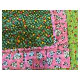 Quilted Pillow Cover, Throw Blanket and Table Runners