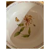 Wildflower Meadow Dinnerware by Marjolein Bastin, Setting for 4, Mugs, Dinner and Dessert Plates, Bowls