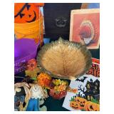 Autumn/Halloween Decor in Vintage Drawer