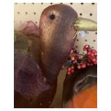 Turkey w/ Fork Legs and Pumpkin w/ Fork/Spoon Stem