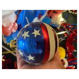 Red, White and Blue Ornament and Decor