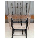 Metal Plate Racks, Acrylic Wine Holder and a Adjustable CD Holder