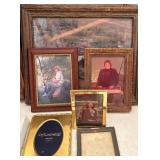 Vintage Frames (Various Sizes) and Apple Picture