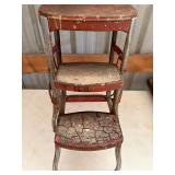 Vintage Step-Stool/Chair, Shop Condition
