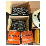 Ash Bucket/Shovel, Level, Door Knobs and Misc Metal Pieces/Parts