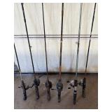 Fishing Poles, Various Conditions