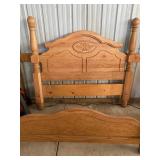 Full Size Head/Foot Boards, Matches Lot 841