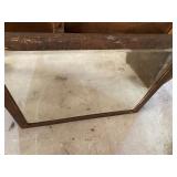 Antique Steam Trunk and Mirror