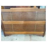 Vintage Full Size Head/Foot Board, Matches Lot 847