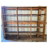 Homemade Wood Shelves, Shop Condition, Please See Pictures