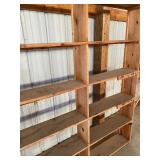 Homemade Wood Shelves, Shop Condition, Please See Pictures