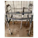 Medical Equipment, Walkers (2), Shower Chair and Toilet Rails