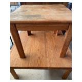 Square Accent Tables, 2 Sizes, Please See Pictures
