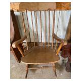 Vintage Wood Rocking Chair