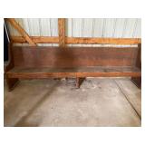 Vintage Church Pew