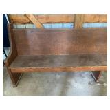Vintage Church Pew