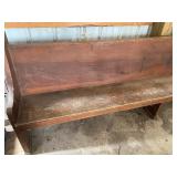 Vintage Church Pew