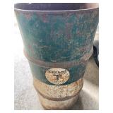 Vintage Texaco Oil Barrel
