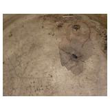 Vintage Coffeyville Pottery and Clay Company No. 15 Crock (has crack/hole on bottom) Please See Pictures