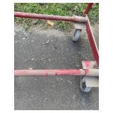 Large Rolling Tire Rack on Wheels (Holds Approx 12 Tires)