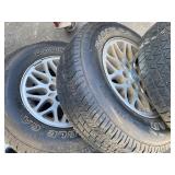 Used Tires w/ Rims, Please Read Description