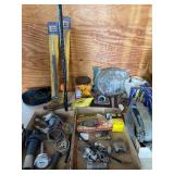 Table of Shop Supplies - Polisher, Tools and LOTS MORE