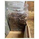 Shelf of Shop Supplies - Buckets of Nails and LOTS MORE